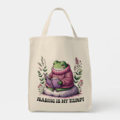 フロギー読のセラピー トートバッグ (裏面)