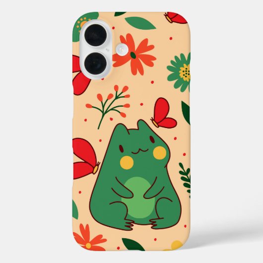 フロギー開花スプリングタイムビベス Case-Mate iPhoneケース (裏面)