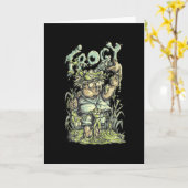 フロギー カード (黄色い花)