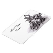 フロギー、テキストの追加 マグネット (左側)