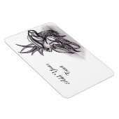 フロギー、テキストの追加 マグネット (右側)