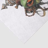 フロギー・フロッグ・スチームパンク・デコップページティッシュペーパー 薄葉紙 (詳細)