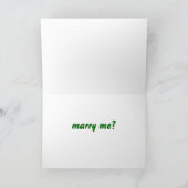 フロギ結婚ーの – 私と結婚してくれる？ カード (内部)