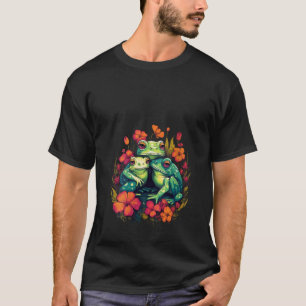 フログハグカドルアイディアクリエイティブインスピレーショングラフィック Tシャツ