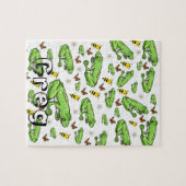 フログバタフライ(昆虫)マルハナバチジグソーパズル ジグソーパズル (横)