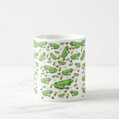 フログバタフライ（昆虫）マルハナバチマグ コーヒーマグカップ (中央)