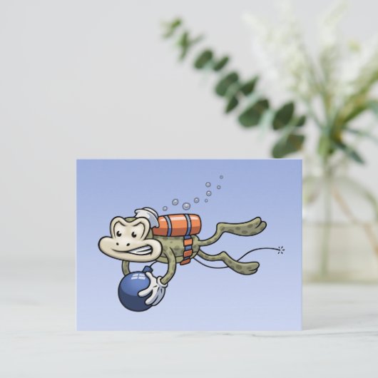 フログマン ポストカード (スタンド正面)