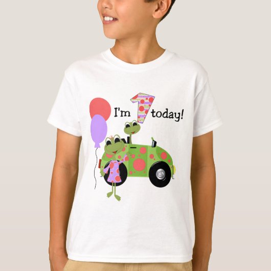 フログモダンスの誕生日 Tシャツ (正面)