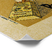 フロサールのカヴール葉巻Ad ポスター (角)