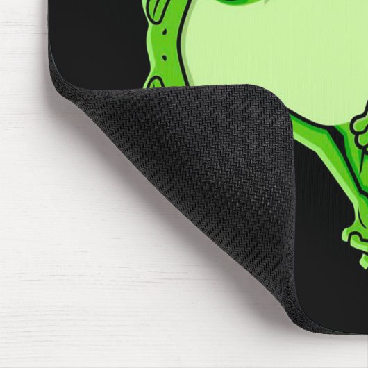 フロシュオムムワイルド動物愛好家ギフトアイディア マウスパッド (コーナー)