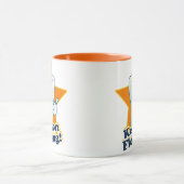 フロスし続けて下さい! マグカップ (中央)