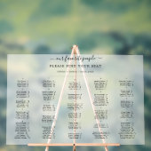 フロスエレガントト付きア結婚ルファベット アクリルサイン (ニュートラル)