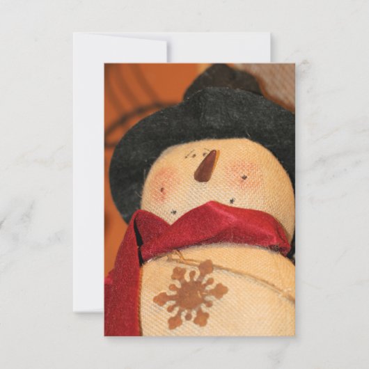 フロスティスの田舎のいとこ 招待状 (正面)