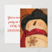 フロスティスの田舎のいとこ 招待状 (正面/裏面)