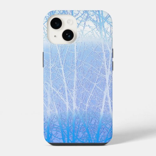 フロスティミスティツリー ベイビーブルー iPhoneケース (裏面)