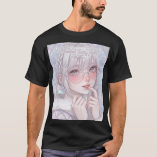 フロスティード・フェアリーテイル: 美しい銀髪の少女と私 Tシャツ