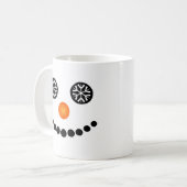 フロスティー・アイ・スノーマン コーヒーマグカップ (正面左)