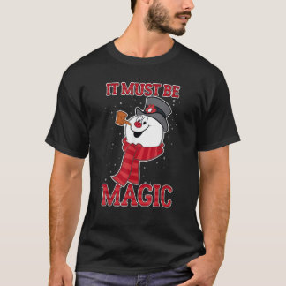 フロスティー・ザ・スノーマン 魔法にかけられて Tシャツ
