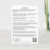 フロスティー ルートビア マグ グリーティングカード ストーリー付き サンキューカード (裏面)