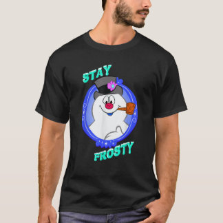 フロスティ・ザ・スノーマン さむさを楽しもう Tシャツ