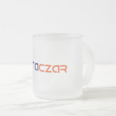 フロステッドグラスマグ – 10オンス フロストグラスマグカップ (正面右)