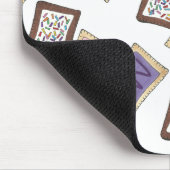 フロステッドトースターペストリーブレックファーストジャンクフードグルメ マウスパッド (コーナー)