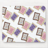 フロステッドトースターペストリーブレックファーストジャンクフードグルメ マウスパッド (正面)