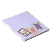 フロステッドトースターペストリーベーカリーブレックファーストペストリー ノートパッド (アングル)