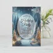 フロステッドパインインウィンターグローホリデーパーティー 招待状 (スタンド正面)