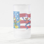 フロステッドビールマグ フロストグラスビールジョッキ (中央)