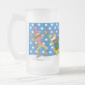 フロステッドビールマグ フロストグラスビールジョッキ (左)