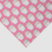 フロステッドピンクハートカップケーキスプリンクルデザートラブ 薄葉紙 (詳細)