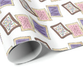 フロステッドブレックファーストトースターペストリージャンクフードグルメ ラッピングペーパー (ロールコーナー)