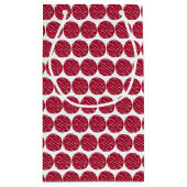 フロステッドレッドベルベットクッキープリントベーキングベイクセール スモールペーパーバッグ (裏面)