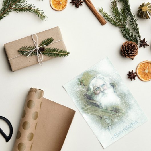 フロステッドヴィンテージサンタクロース 薄葉紙