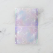 フロステッド・ドリーミング サンキューカード (内部)