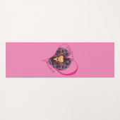 フロステートデザインヨガとフィットネスマット ヨガマット (裏面(横))