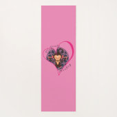 フロステートデザインヨガとフィットネスマット ヨガマット (裏面)