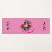 フロステートデザインヨガとフィットネスマット ヨガマット (正面(横))