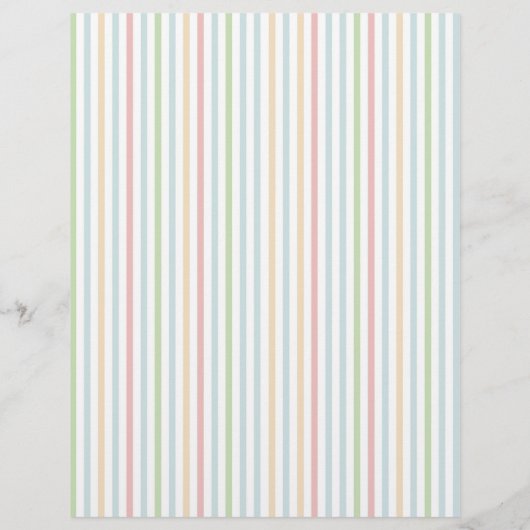 フロストしたクッキーのクリスマスレシピ便箋 (裏面)