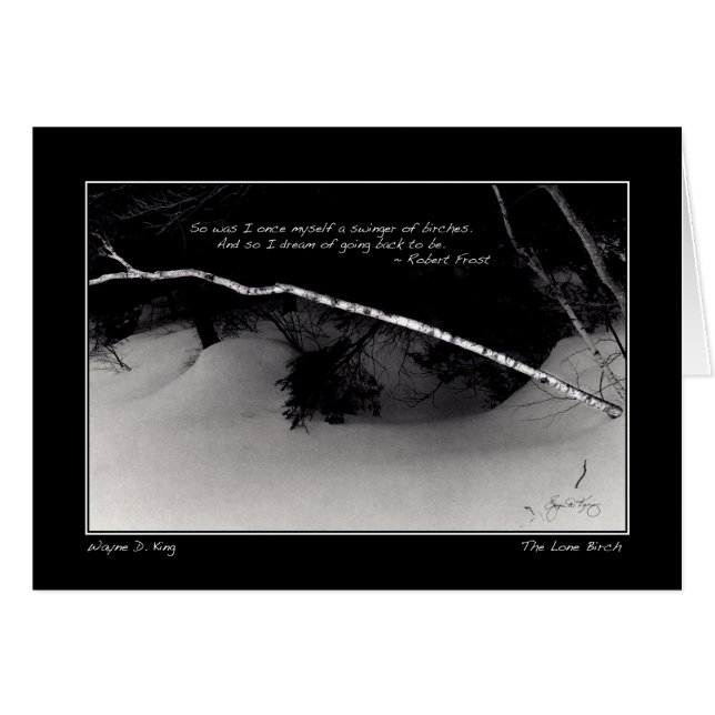 フロストの樺の木の夢 (正面横)