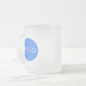 フロストガラスマグ(10 oz) フロストグラスマグカップ (正面左)