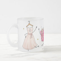 フロストガラス コーヒーマグ ブライズメイド