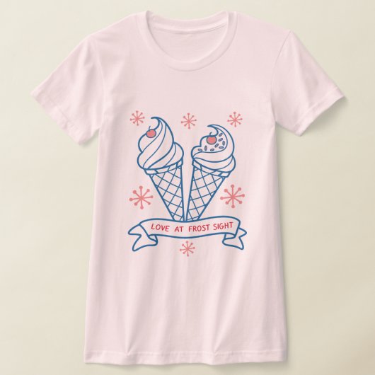 フロストサイトでの愛 Tシャツ (レイダウン)