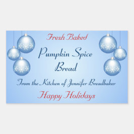 フロストスノーフレーク球根ホリデーフード スクエアシール