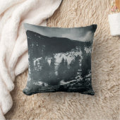 フロストテン冬山 クッション (ブランケット)