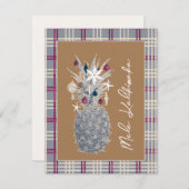 フロストドアイランドパイン、シュガープラム シーズンカード (正面/裏面)