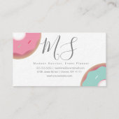 フロストドナッツベーカーのケーキのデコレーター 名刺 (裏面)