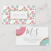 フロストドナッツベーカーのケーキのデコレーター 名刺 (正面/裏面)