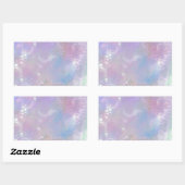 フロストドリーミング 長方形シール (シート)